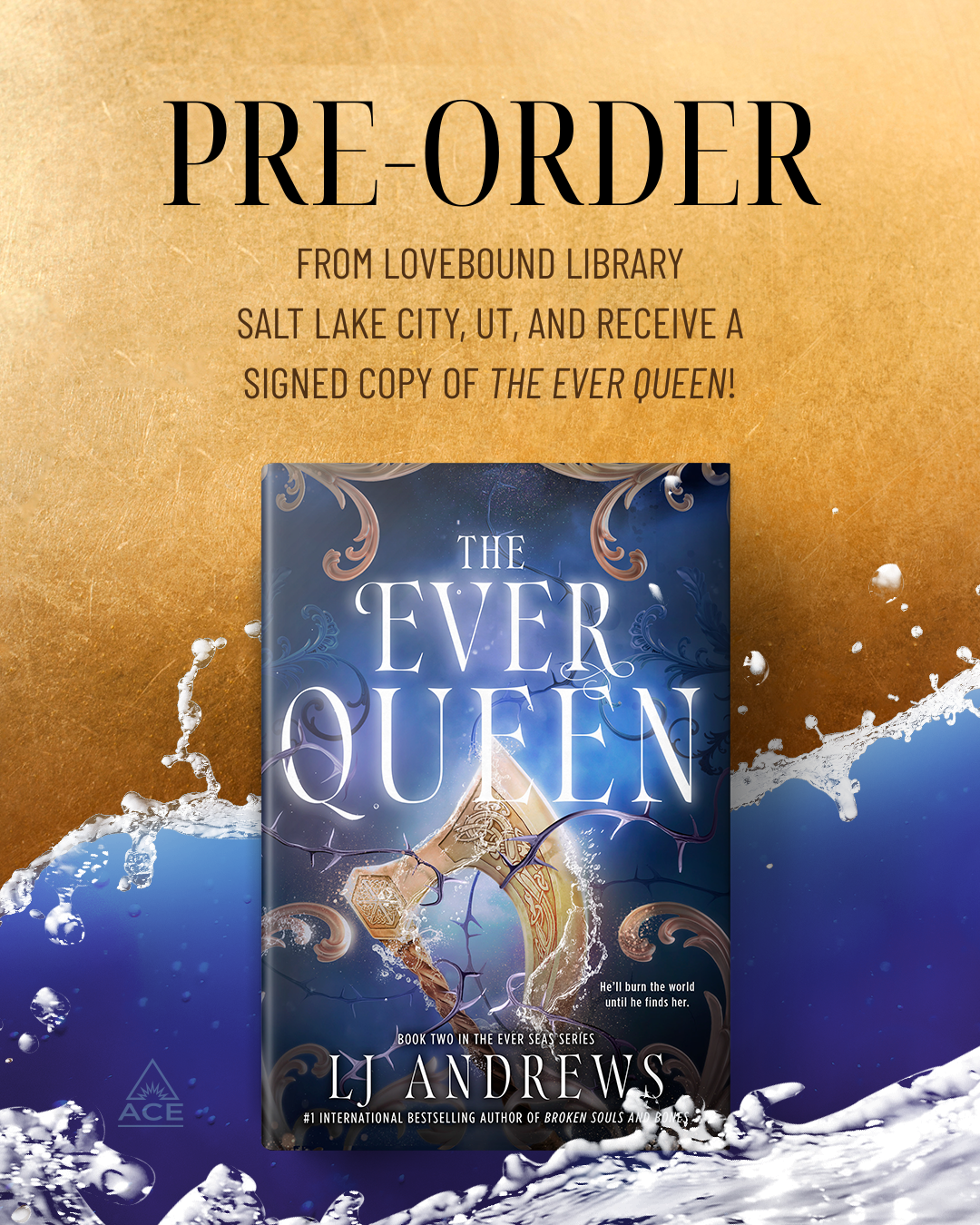 Pre-Order The Ever Queen by LJ Andrews